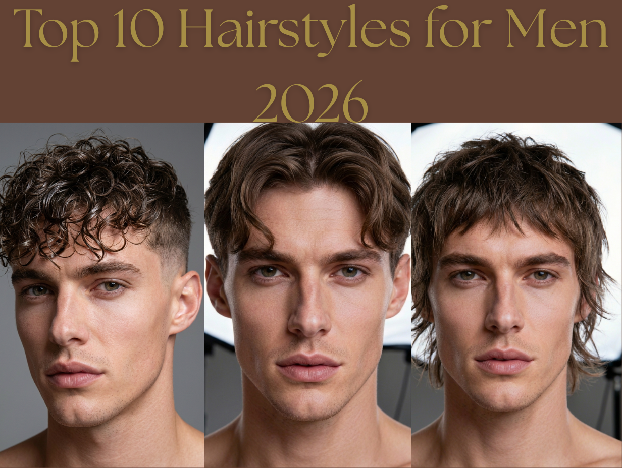 Top 10 Hairstyles for Men 2026